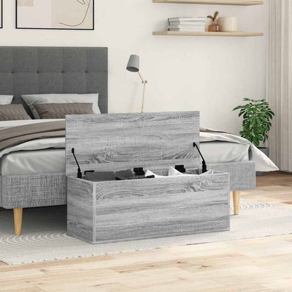 Oppbevaringskiste Sonoma Grå 90x35x35 cm
