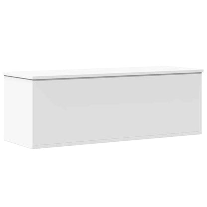 Oppbevaringskiste Hvit 102x35x35 cm