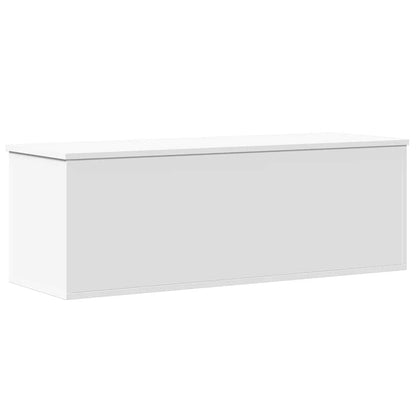 Oppbevaringskiste Hvit 102x35x35 cm