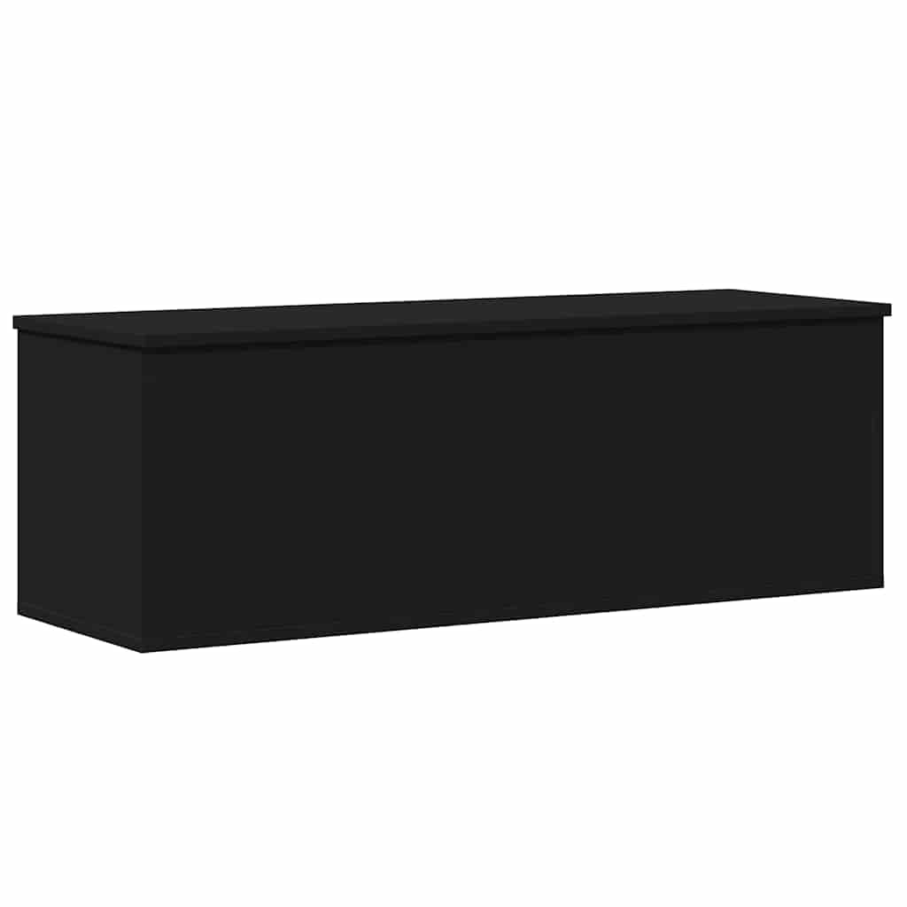 Oppbevaringskiste Svart 102x35x35 cm