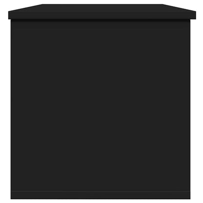 Oppbevaringskiste Svart 102x35x35 cm