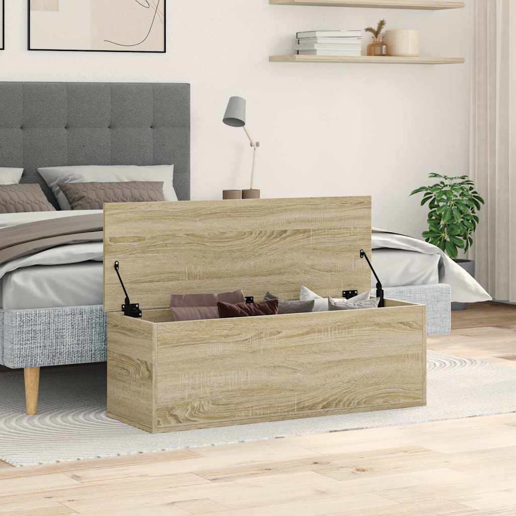Oppbevaringskiste Sonoma Eik 102x35x35 cm