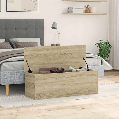 Oppbevaringskiste Sonoma Eik 102x35x35 cm