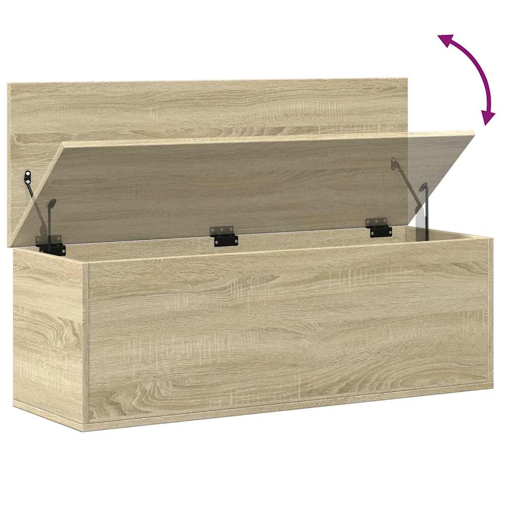 Oppbevaringskiste Sonoma Eik 102x35x35 cm