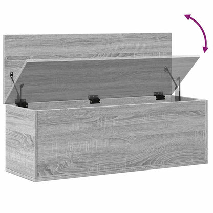 Oppbevaringskiste Sonoma Grå 102x35x35 cm