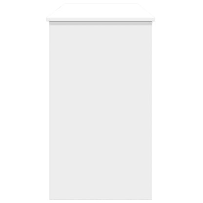 Sminkebord Hvit speil 100x45x76 cm