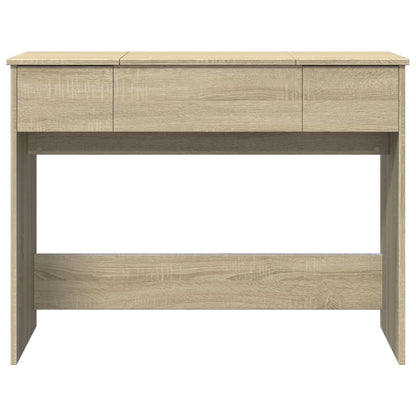 Sminkebord Sonoma Eik speil 100x45x76 cm