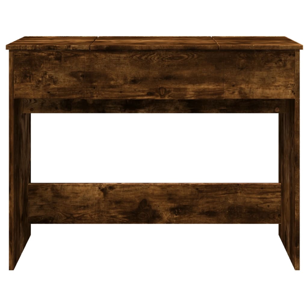 Sminkebord Røkt Eik speil 100x45x76 cm