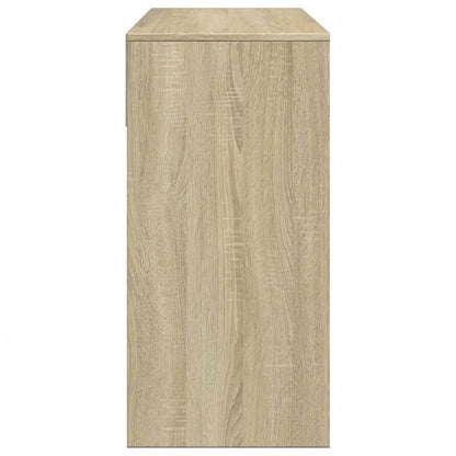 Sminkebord Sonoma Eik speil 80x39x80 cm