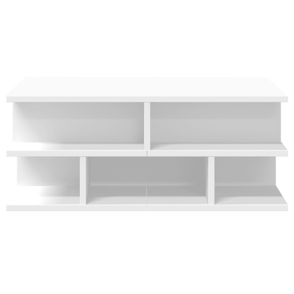 Salongbord Sofabord Hvit 70x70x29 cm