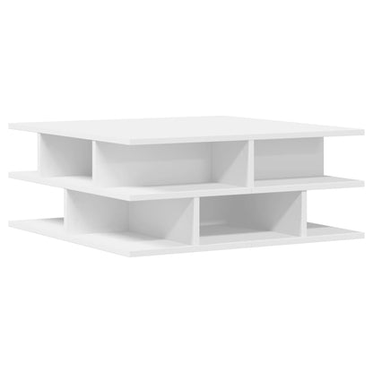 Salongbord Sofabord Hvit 70x70x29 cm