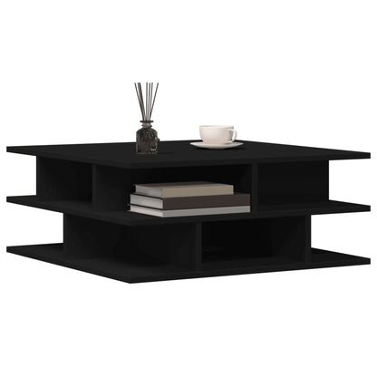Salongbord Sofabord Svart 70x70x29 cm