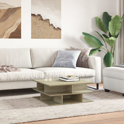 Salongbord Sofabord Sonoma Eik 70x70x29 cm