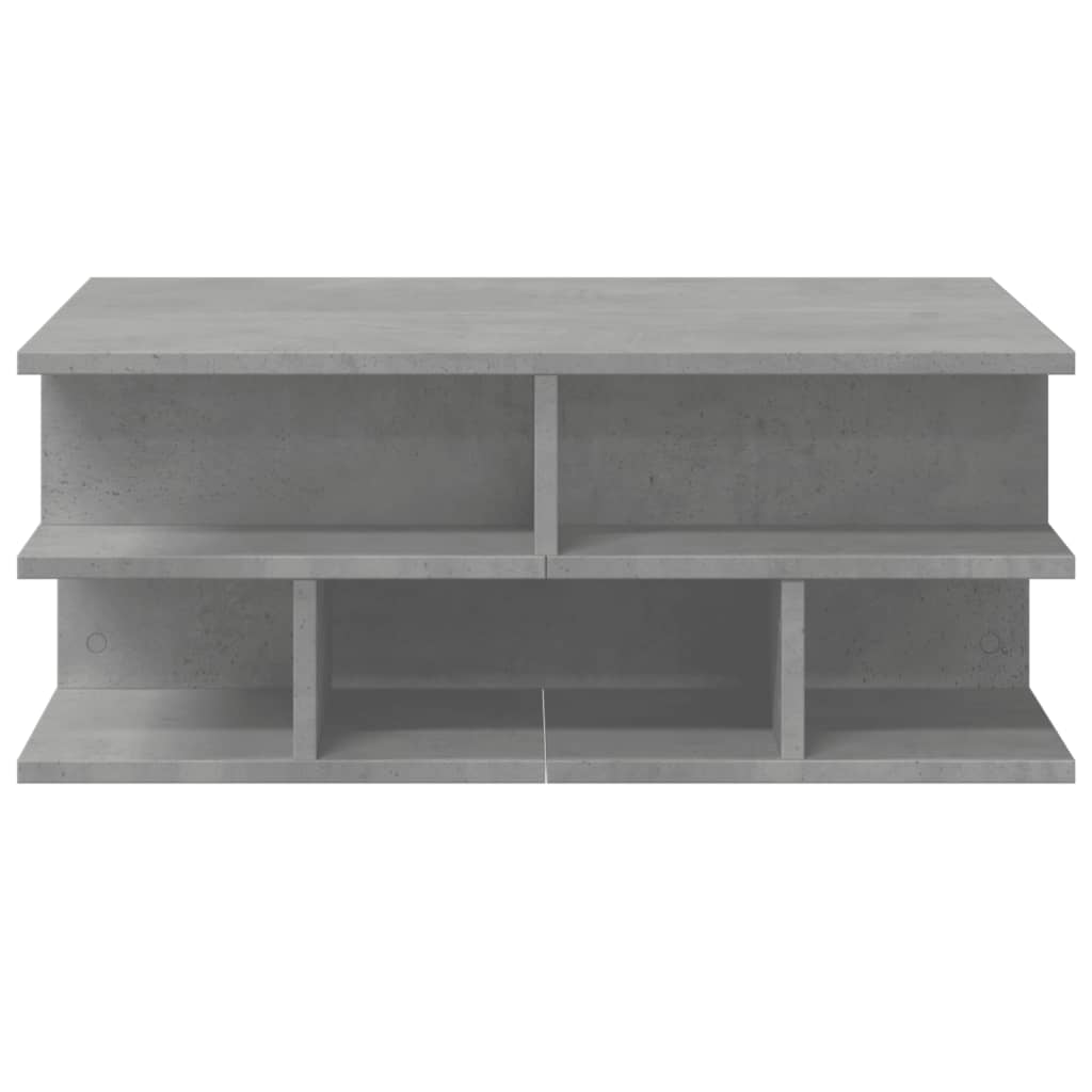 Salongbord Sofabord Betonggrå 70x70x29 cm