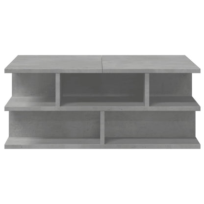 Salongbord Sofabord Betonggrå 70x70x29 cm