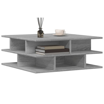 Salongbord Sofabord Sonoma Grå 70x70x29 cm