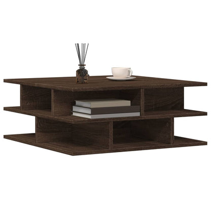 Salongbord Sofabord Brun Eik 70x70x29 cm