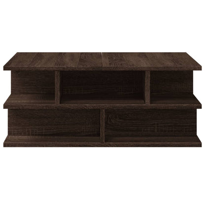 Salongbord Sofabord Brun Eik 70x70x29 cm
