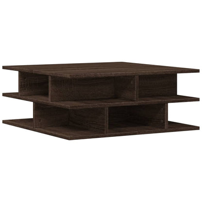 Salongbord Sofabord Brun Eik 70x70x29 cm