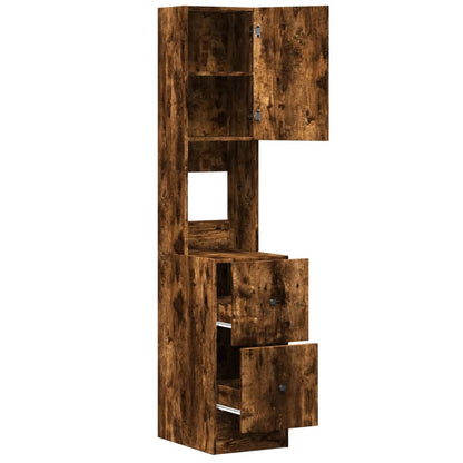 Kjøkkeninnredning Kjøkkenskap Røkt Eik 35x50x180 cm