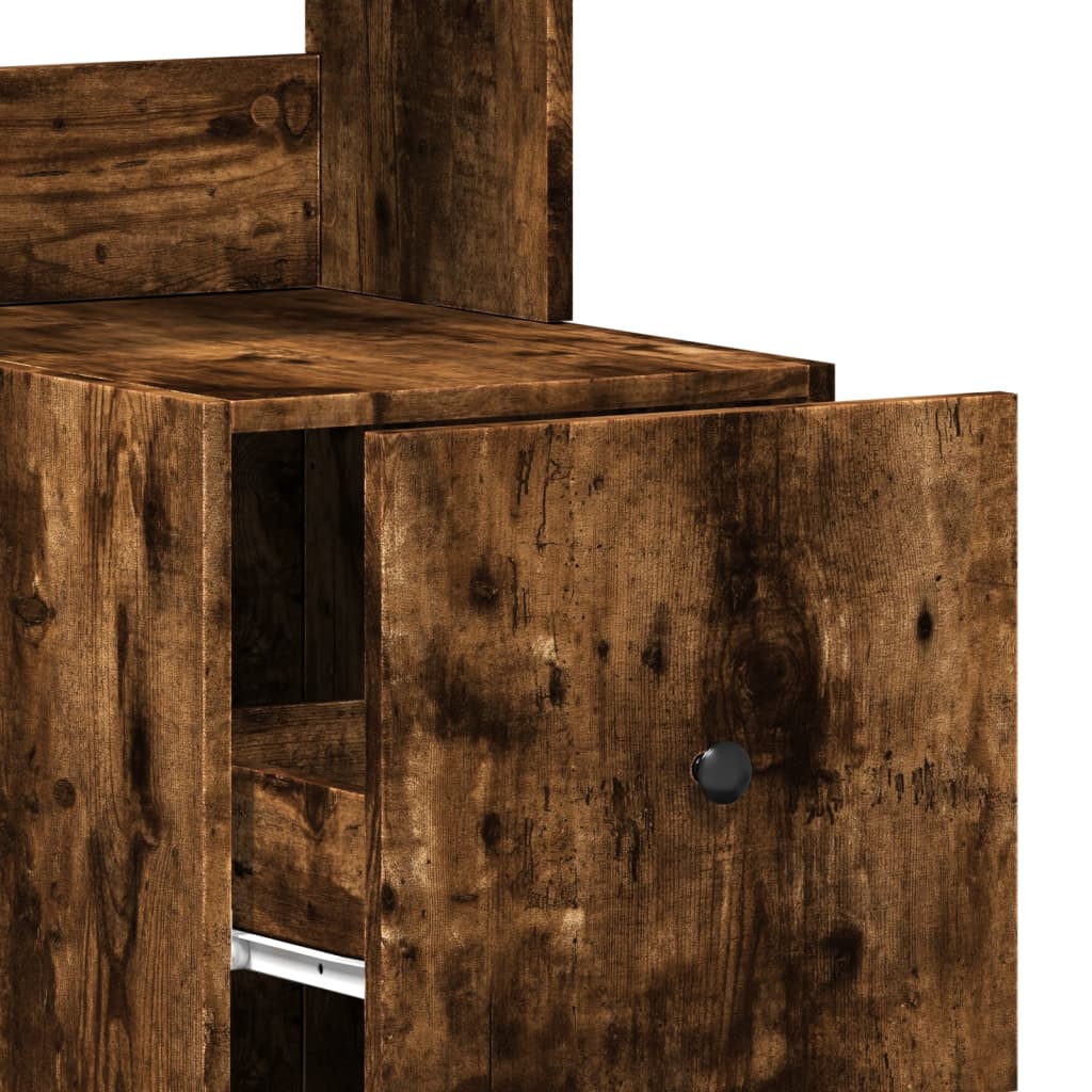 Kjøkkeninnredning Kjøkkenskap Røkt Eik 35x50x180 cm