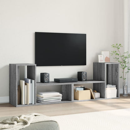 TV-Møbel Sonoma Grå Tv-benker 2 stk 75x30x50 cm