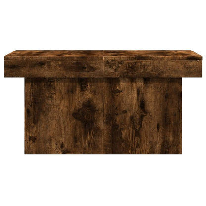 Salongbord Sofabord Røkt Eik 80x55x40 cm