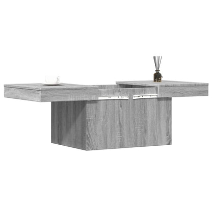 Salongbord Sofabord Sonoma Grå 80x55x40 cm