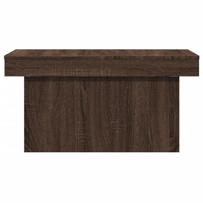 Salongbord Sofabord Brun Eik 80x55x40 cm