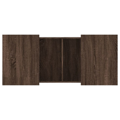 Salongbord Sofabord Brun Eik 80x55x40 cm