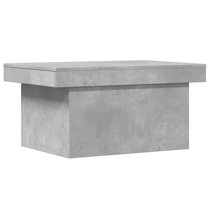 Salongbord Sofabord Betonggrå 100x55x40 cm