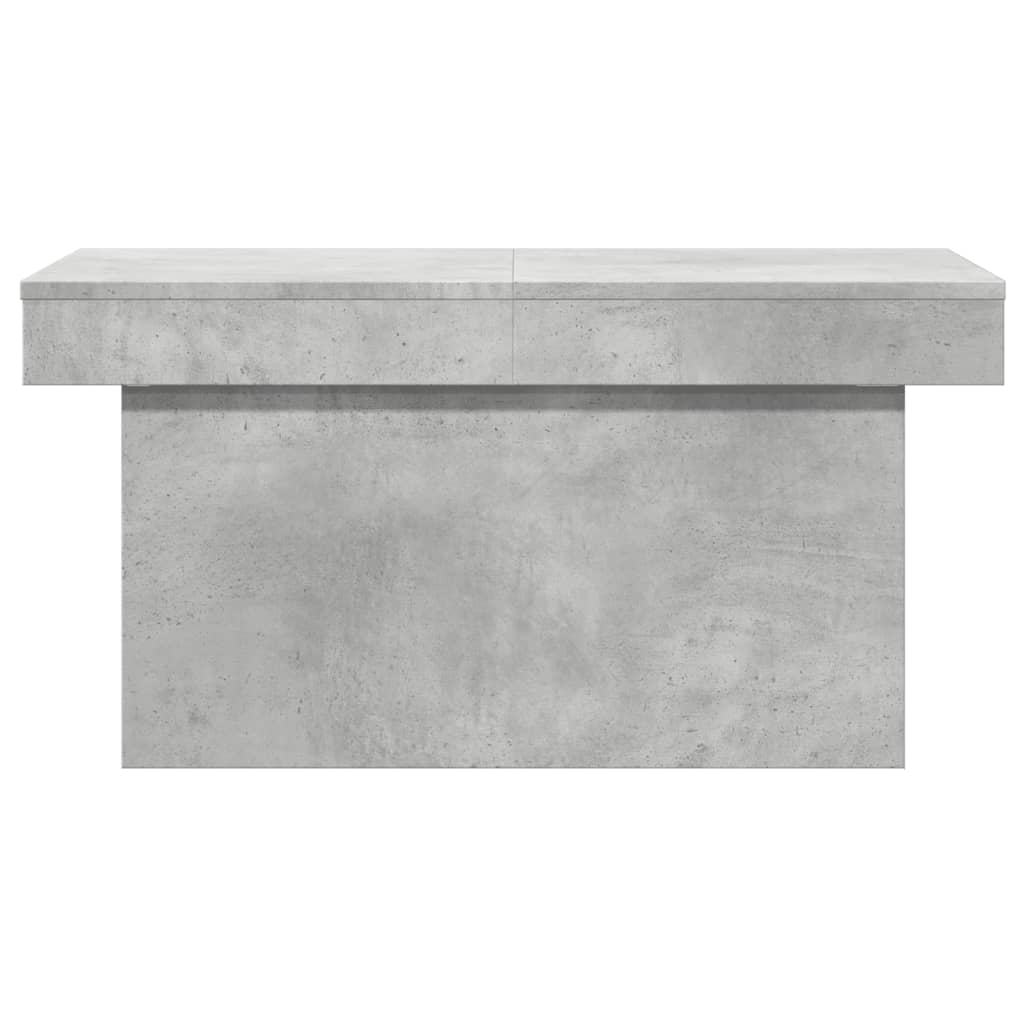 Salongbord Sofabord Betonggrå 100x55x40 cm
