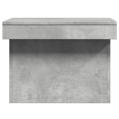 Salongbord Sofabord Betonggrå 100x55x40 cm
