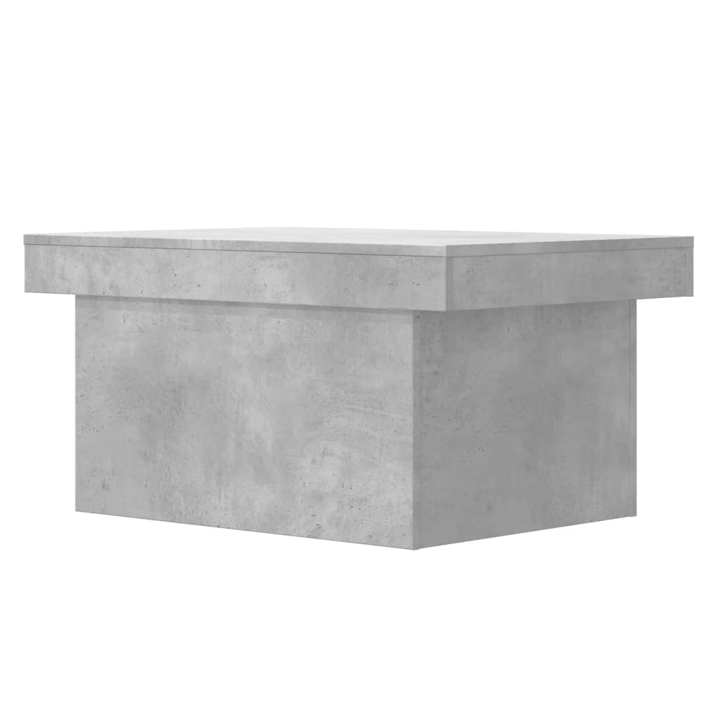 Salongbord Sofabord Betonggrå 100x55x40 cm