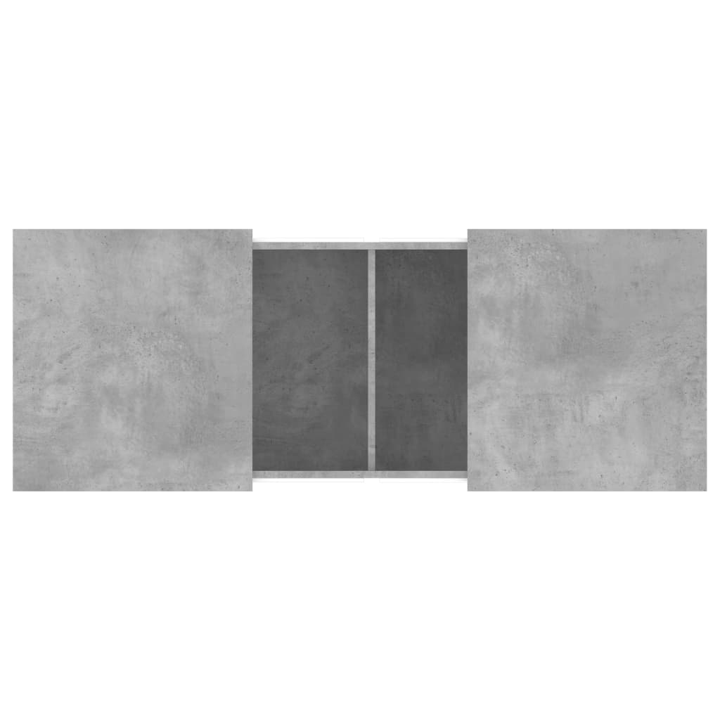 Salongbord Sofabord Betonggrå 100x55x40 cm