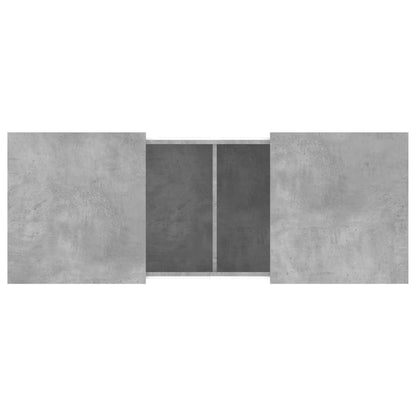Salongbord Sofabord Betonggrå 100x55x40 cm