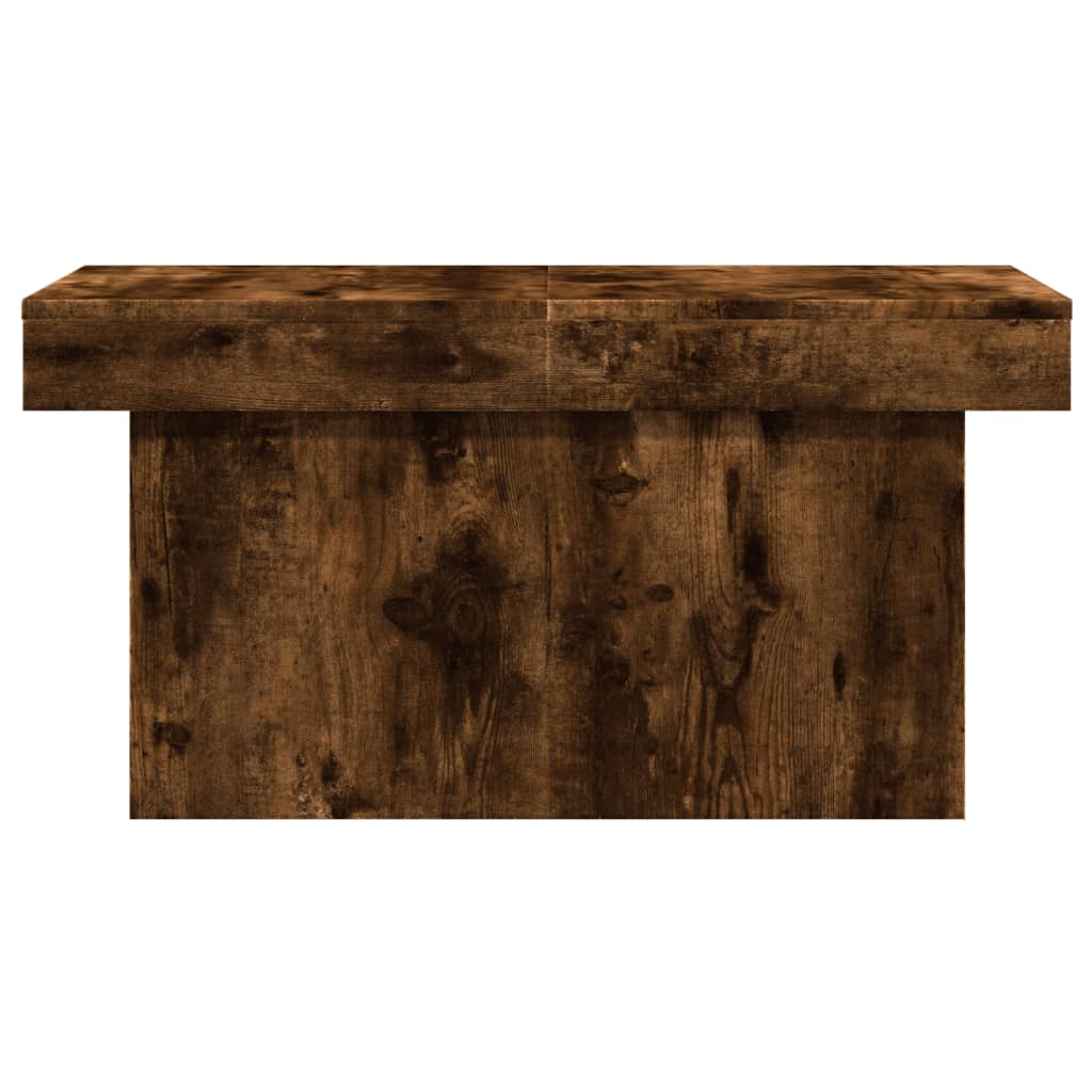 Salongbord Sofabord Røkt Eik 100x55x40 cm