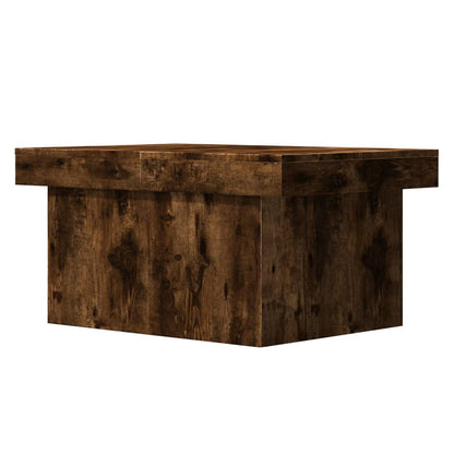 Salongbord Sofabord Røkt Eik 100x55x40 cm