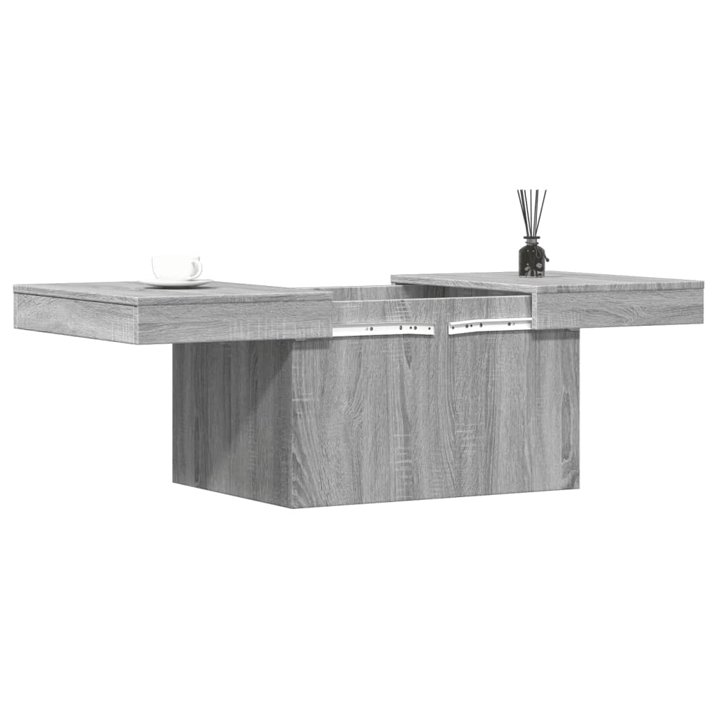 Salongbord Sofabord Sonoma Grå 100x55x40 cm