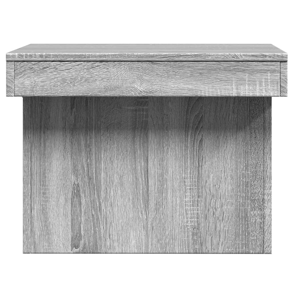 Salongbord Sofabord Sonoma Grå 100x55x40 cm