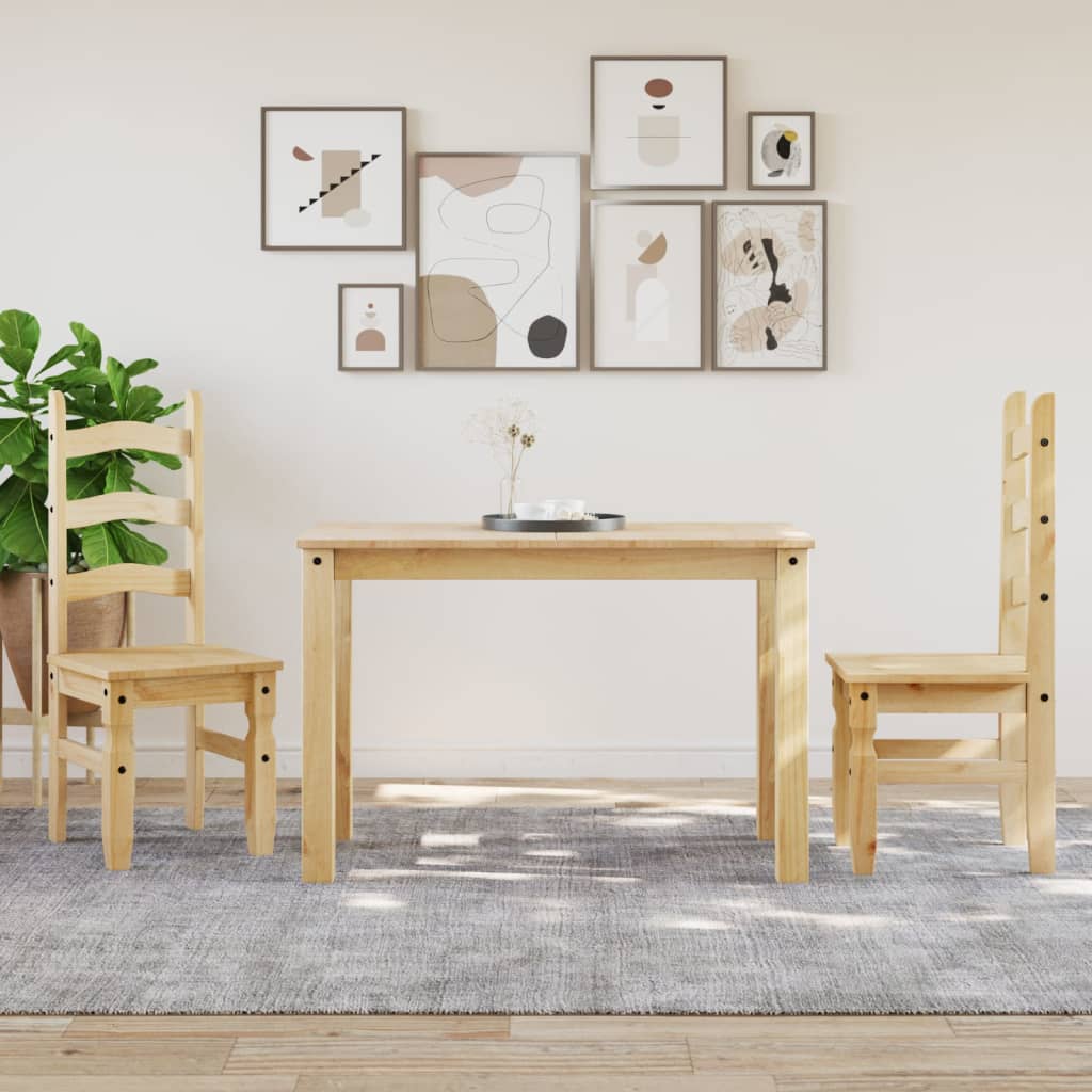 Spisebord Kjøkkenbord Tre Panama 117x60x75 cm heltre furu