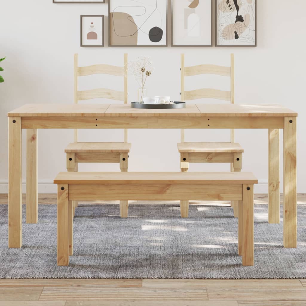 Spisebord Kjøkkenbord Panama 160x80x75 cm heltre furu
