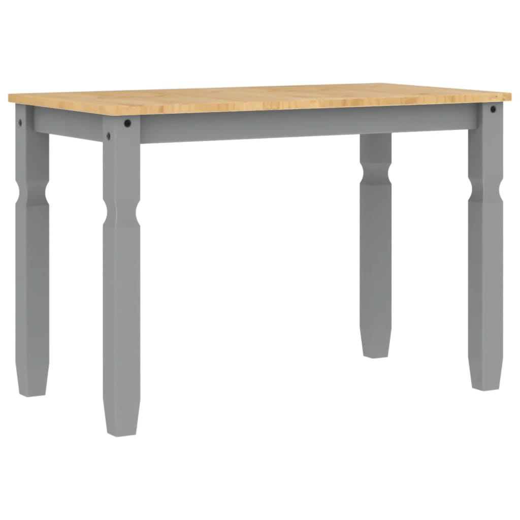 Spisebord Kjøkkenbord Grå Corona 112x60x75 cm heltre furu