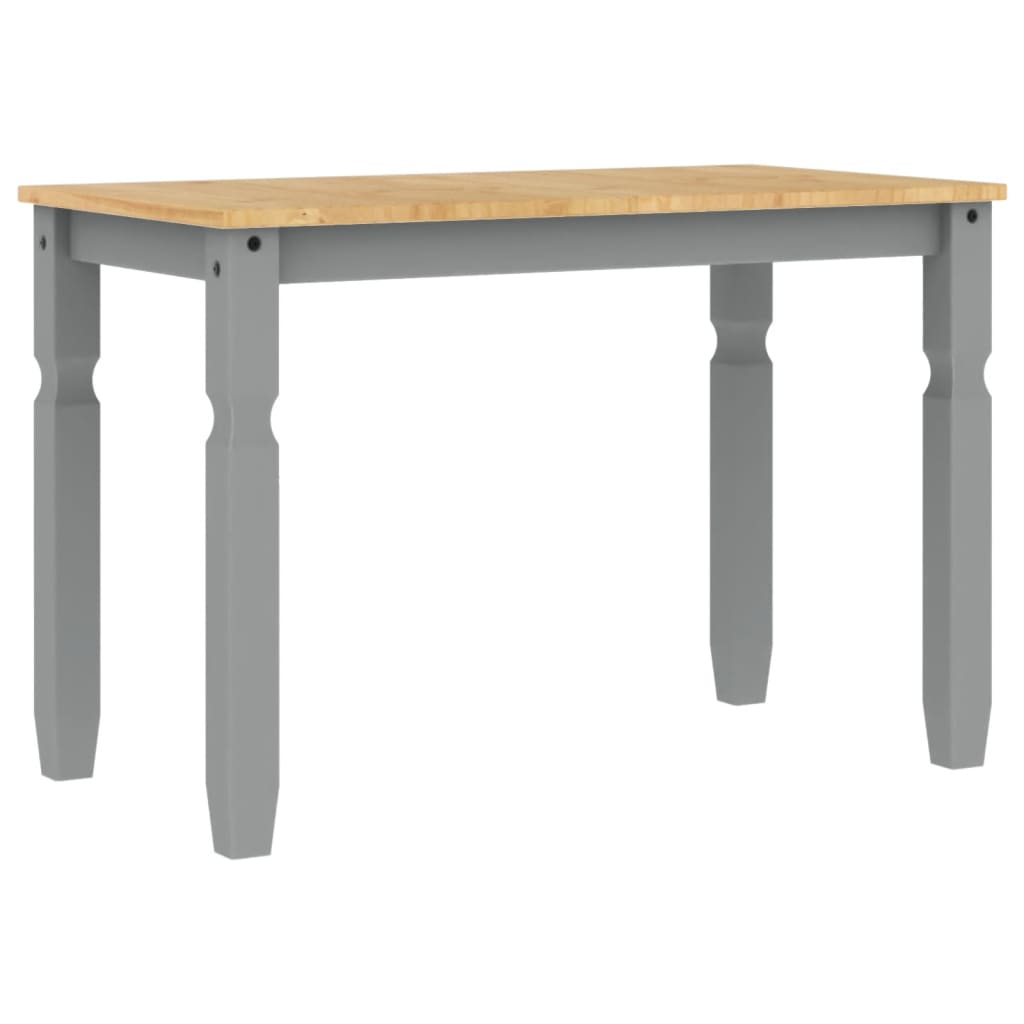 Spisebord Kjøkkenbord Grå Corona 112x60x75 cm heltre furu