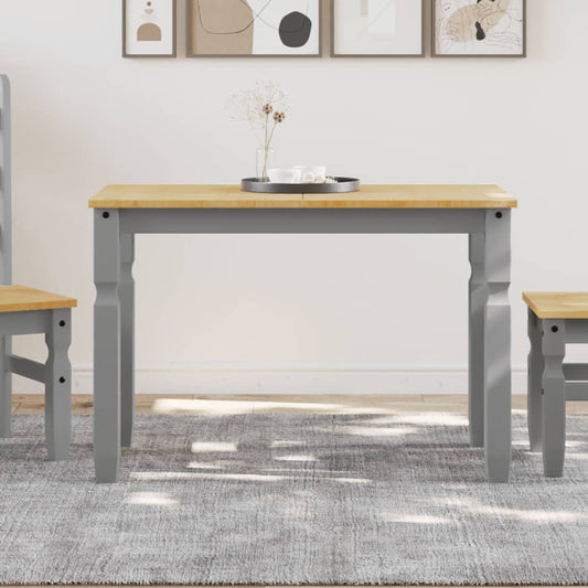 Spisebord Kjøkkenbord Grå Corona 112x60x75 cm heltre furu