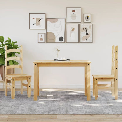 Spisestoler 2 stk Corona 42x47x107 cm heltre furu