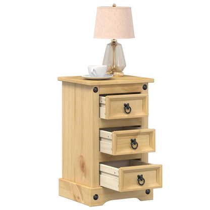 Nattbord Sengbord Tre Corona 35x32,5x58 cm heltre furu