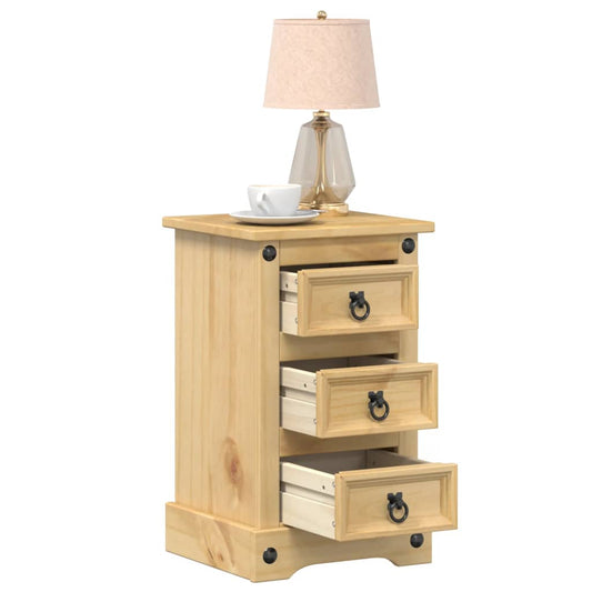 Nattbord Sengbord Tre Corona 35x32,5x58 cm heltre furu