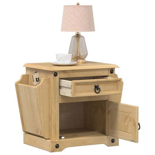 Nattbord Sengbord Tre heltre furu Corona 45x35x47,5 cm
