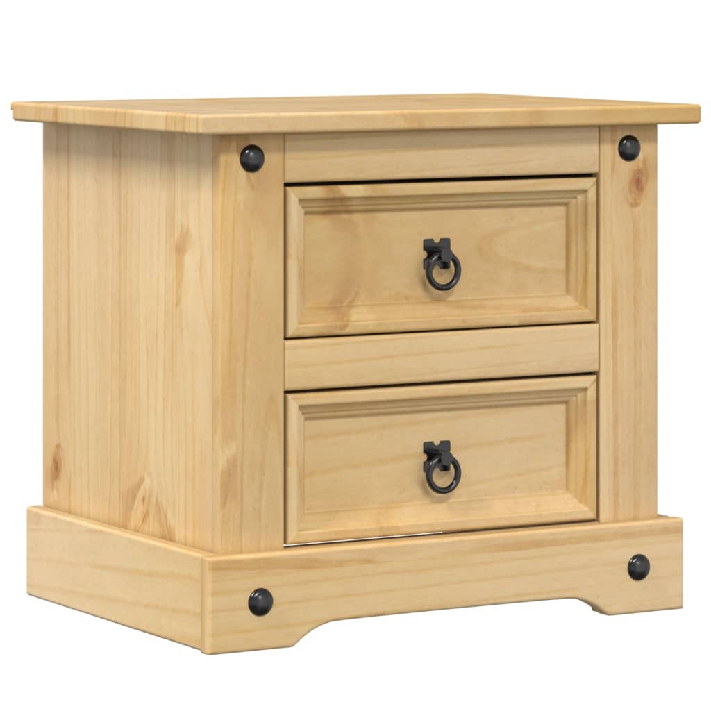 Nattbord Sengbord Tre heltre furu Corona 53x39x50 cm